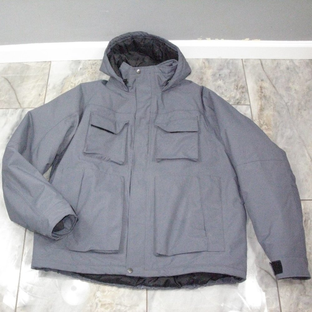Duluth Trading Co. Dark Gray Heavyweight Winter Jacket Size XL - Picture 2 of 4